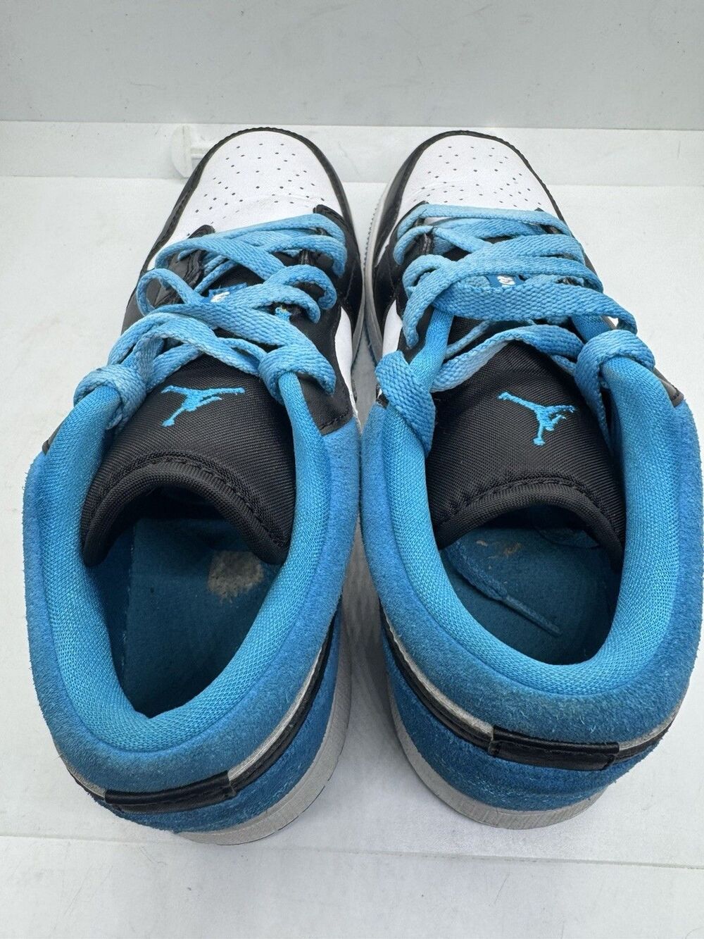 Air Jordan 1 Low SE Kids Size 6Y Womens 7.5 Blue Black White Shoes CT1564 004 - Picture 6 of 13